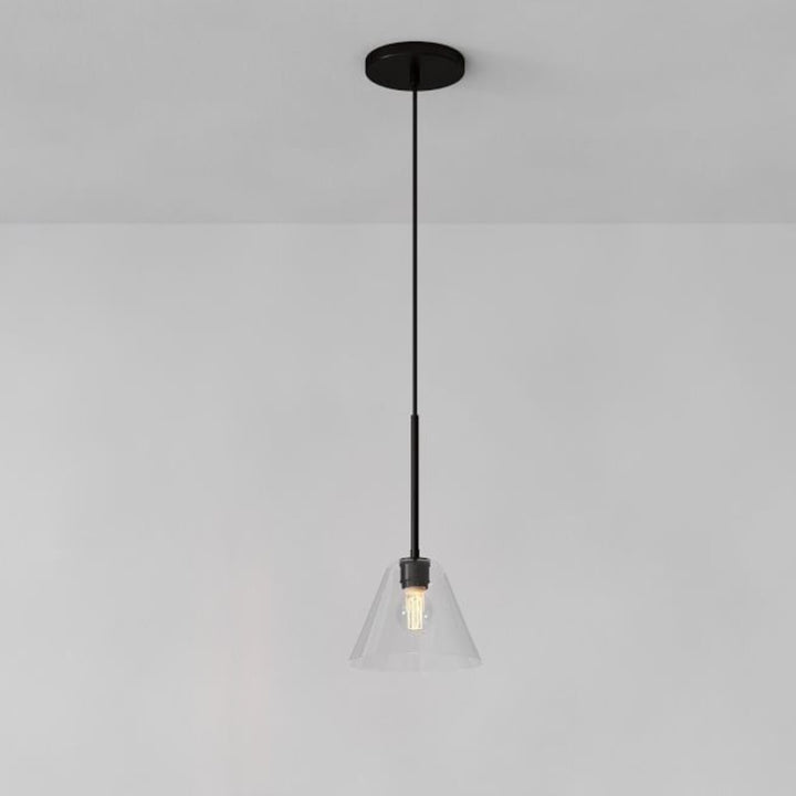 Suspension conique en verre Conica – Luminaire de style moderne pour toutes les pièces
