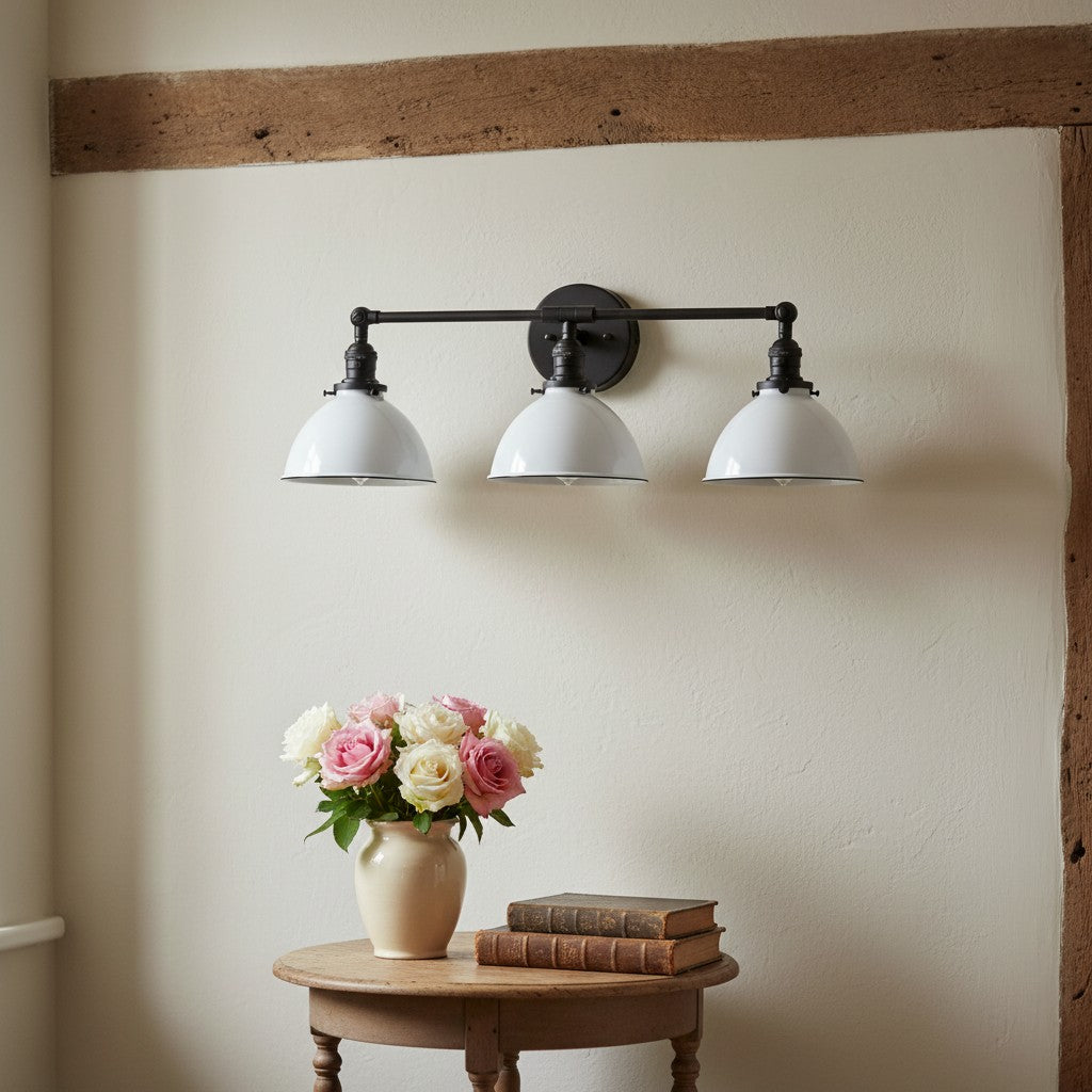 Conique Metal Industrial Vanity Light  - Modern Bathroom Lighting Fixture