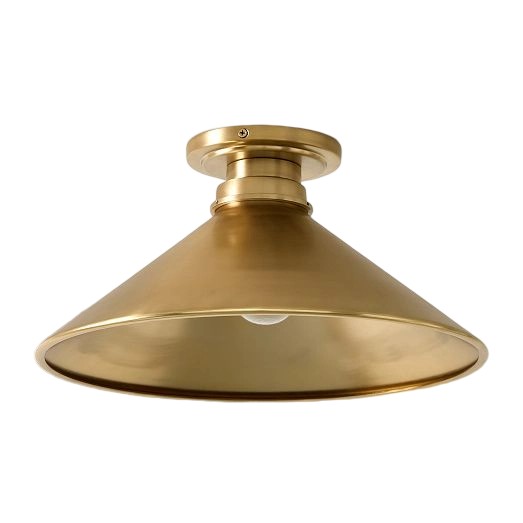 Aurenza Flush Mount – Farmhouse Ceiling Light with Simple Elegant Design