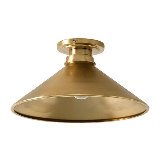 Aurenza Timeless Flush Mount Light - Farmhouse Design with Simple Elegant Charm