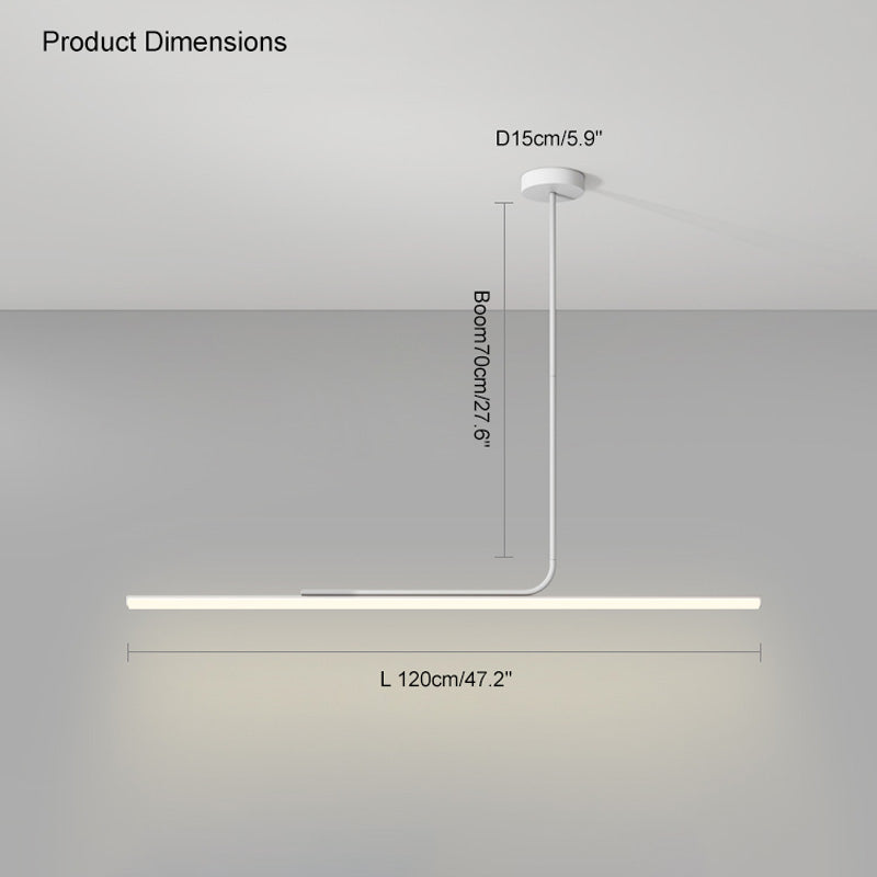 Decorative LED Ceiling Pendant Lamp Modern Minimalist Asymmetrical Design