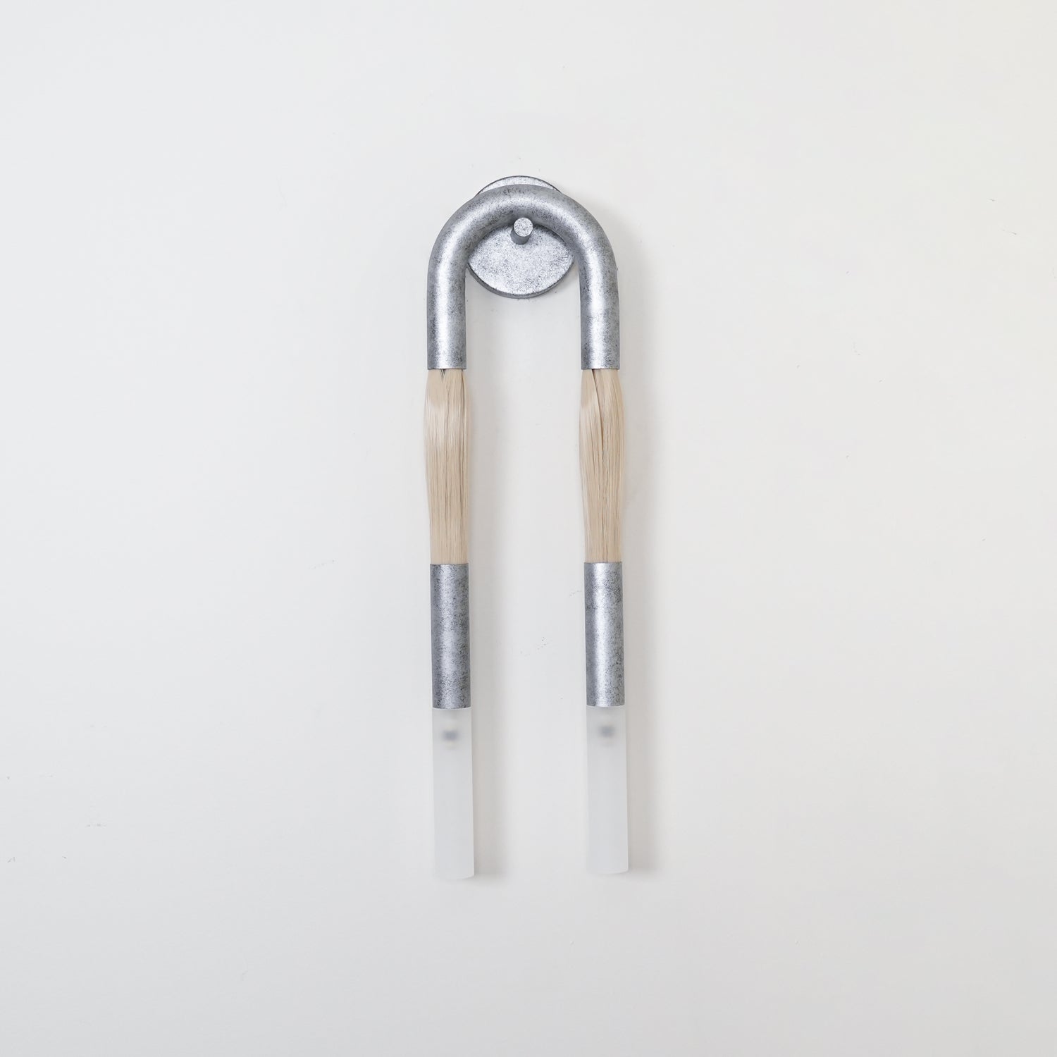 Sophisticated Horsehair Wall Sconce with G9 Base