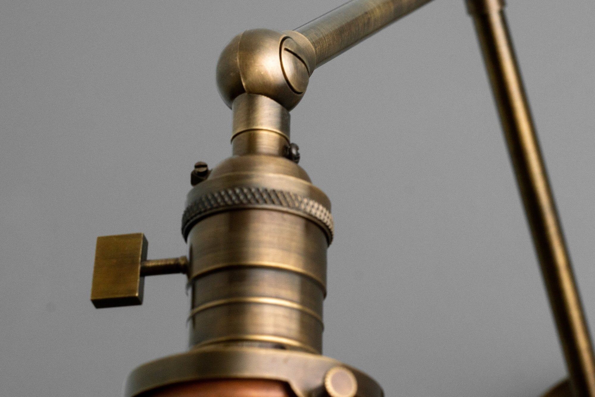 Conique Metal Industrial Wall Sconce with Adjustable Arm - Vintage Copper Cone Shade for Task Lighting