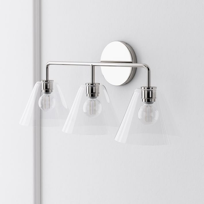 Applique murale Conica Cone - Éclairage moderne en verre à 1, 2 ou 3 lumières