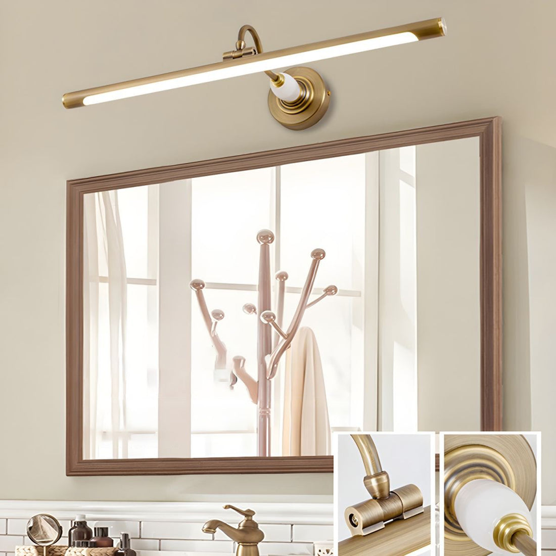 Acrylic Shade Metal Wall Light