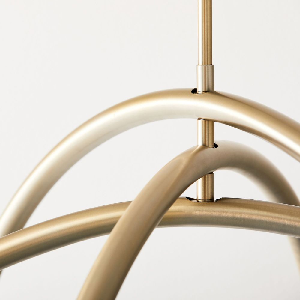 Borvia Arc Chandelier - Simple Modern Rotatable Lamp Arm