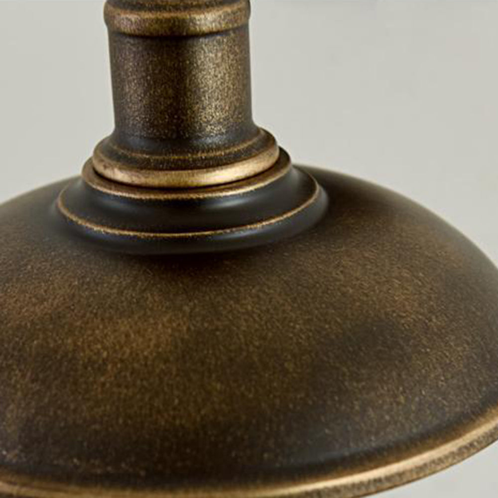 Bronze Finish Industrial Outdoor Wall Sconce Light