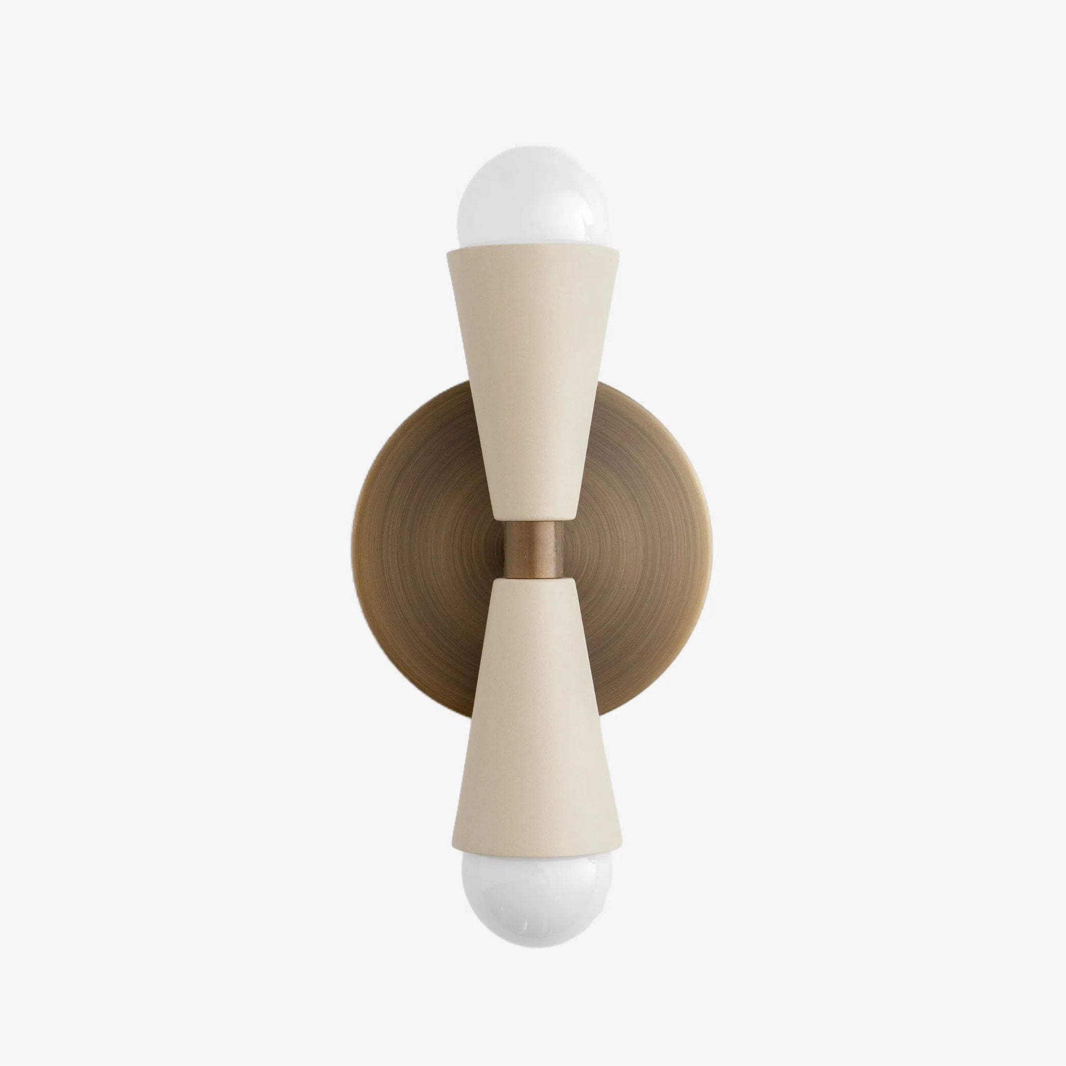 Pyralis Cone Linear Statement Wall Sconce - Modern Two Light Fixture
