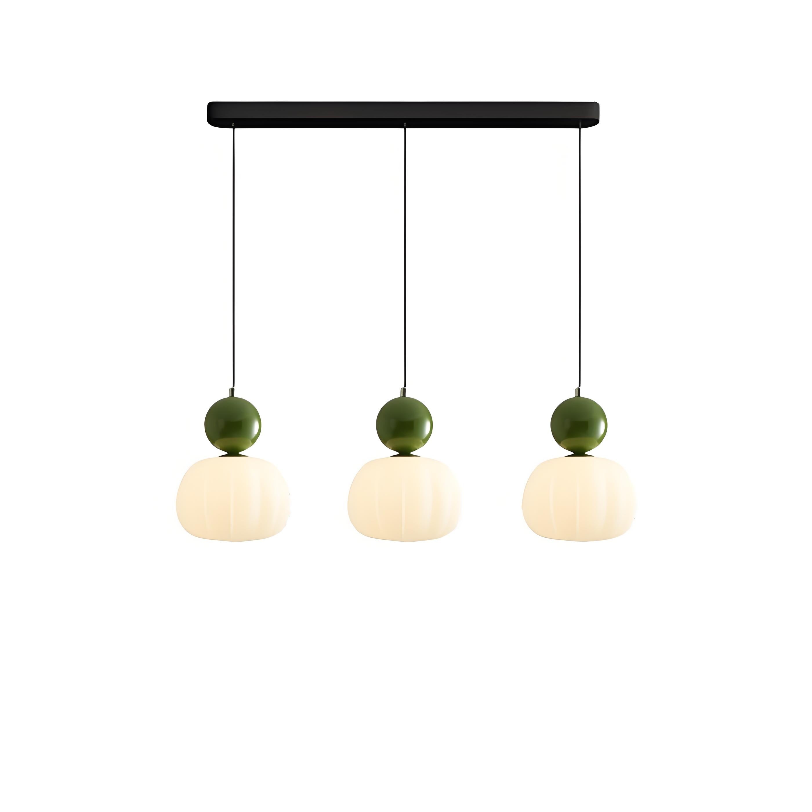 Candy Shape Pendant Lamp – Modern Cream Art Deco Hanging Light