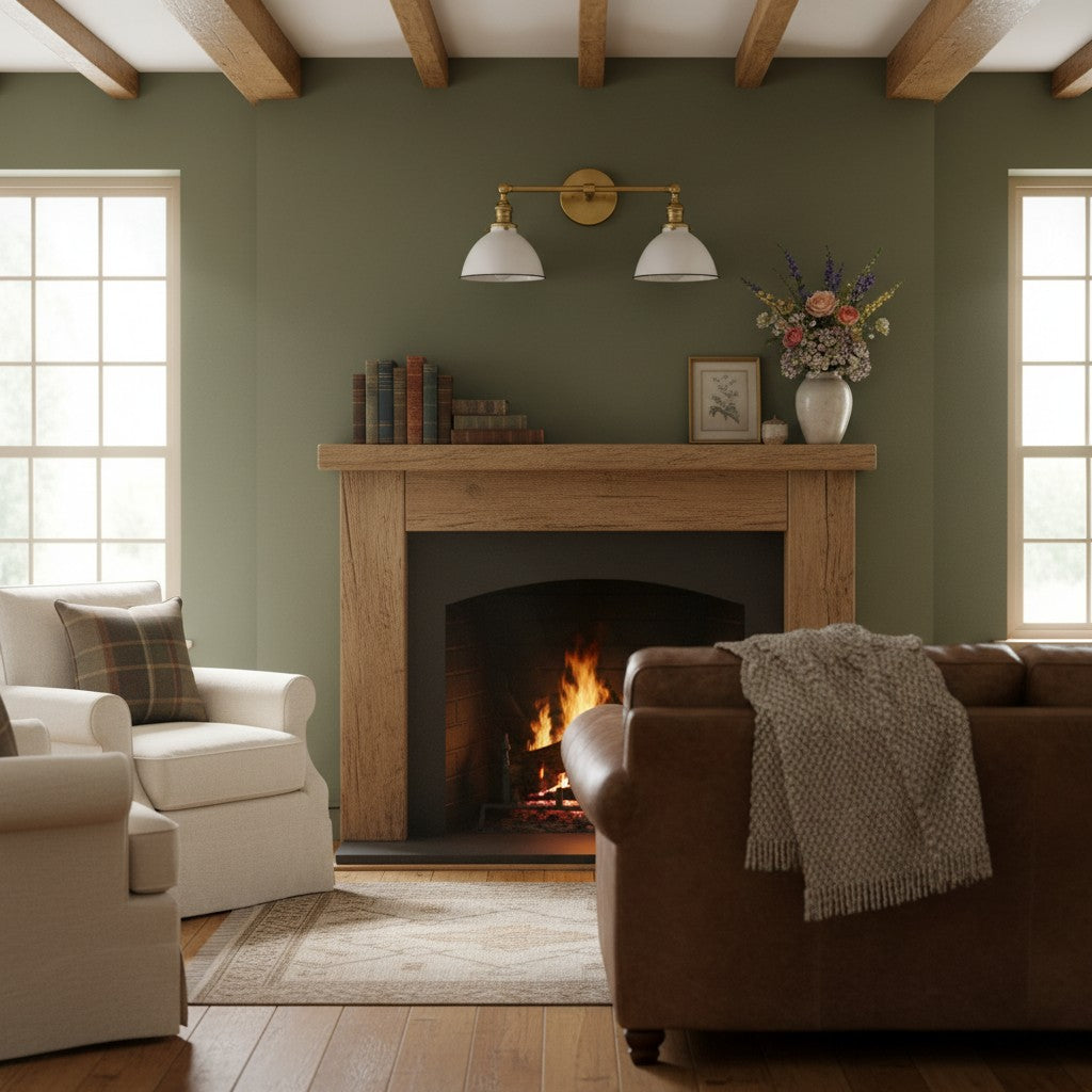 Conique Metal Industrial Vanity Light  - Modern Bathroom Lighting Fixture