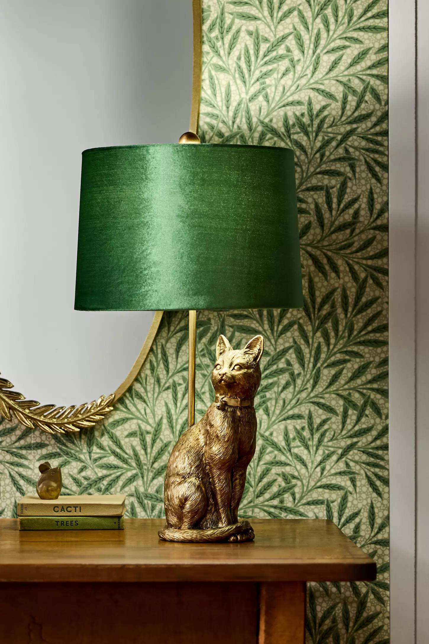 Pawdia Fabric Decorative Table Lamp - Animal Sculpture Bedside Lamp