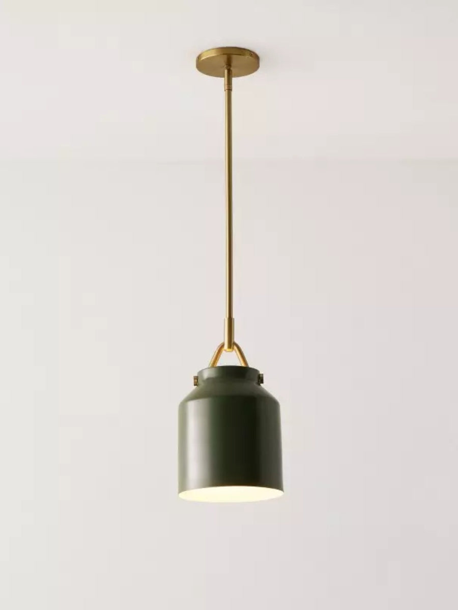 Minimalist Morandi Metal Pendant Light - Soft and Subtle Charm