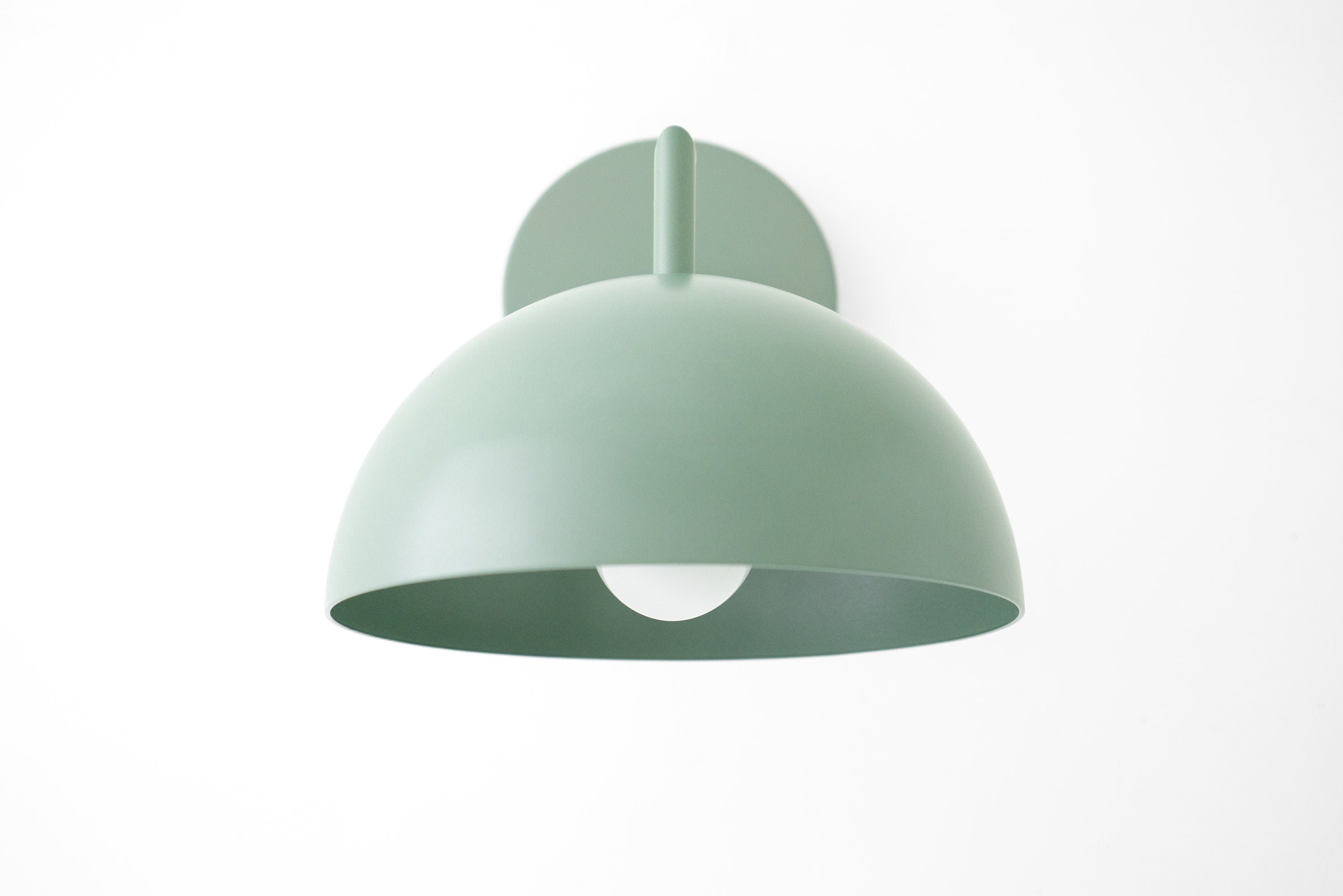 Metio Dome Minimalist Dome Sconce - Stylish Colorful Wall Light