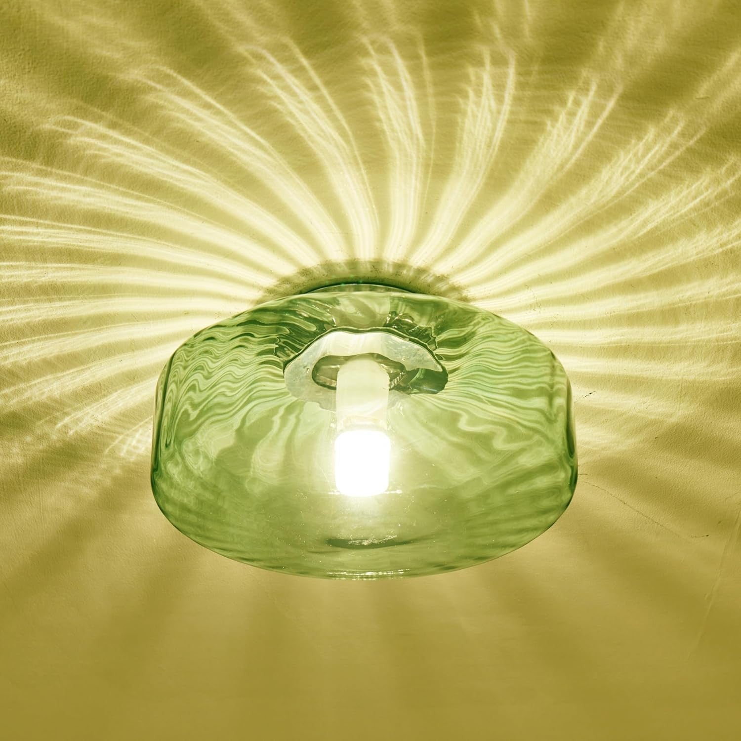 Industrial Remy Water Ripple Ceiling Lamp