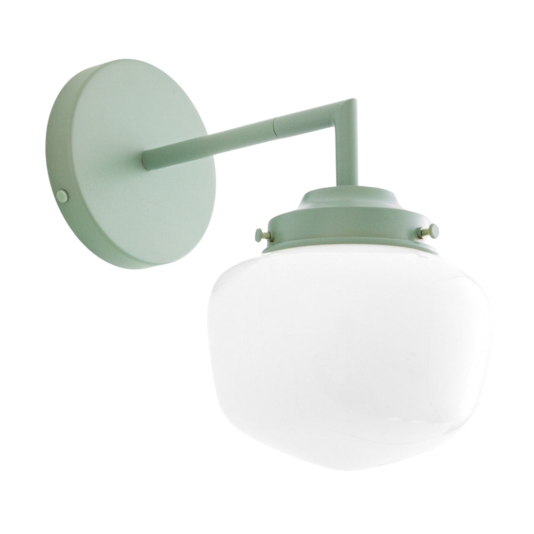 Opalume Glass Vanity Light - Vintage Inspired Bathroom Wall Lighting