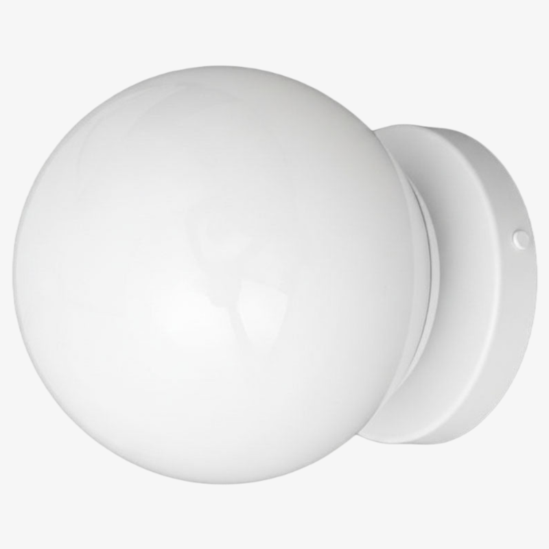 Glorica Glass Globe Wall Sconce - Multi-Color Modern Minimalist Light
