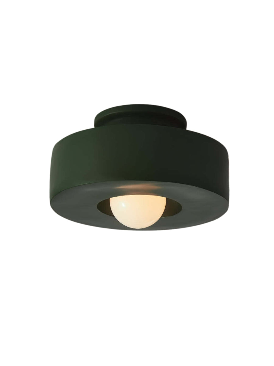Sophisticated Resin Ceiling Hanging Lamp - Red Green Black