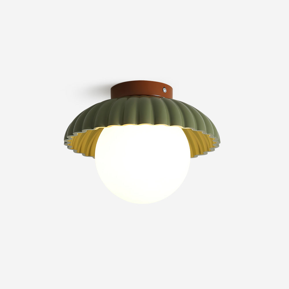 Classy Alien Cream Style Ceiling Light with Classic Round Shape