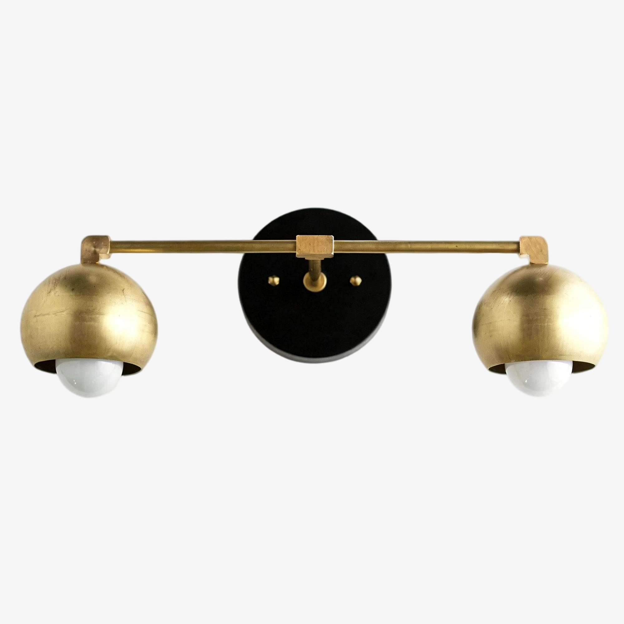 Metio Dome Decorative Vanity Light - Classic Orb Shade Bathroom Wall Lamp