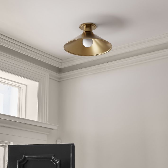 Aurenza Flush Mount – Farmhouse Ceiling Light with Simple Elegant Design