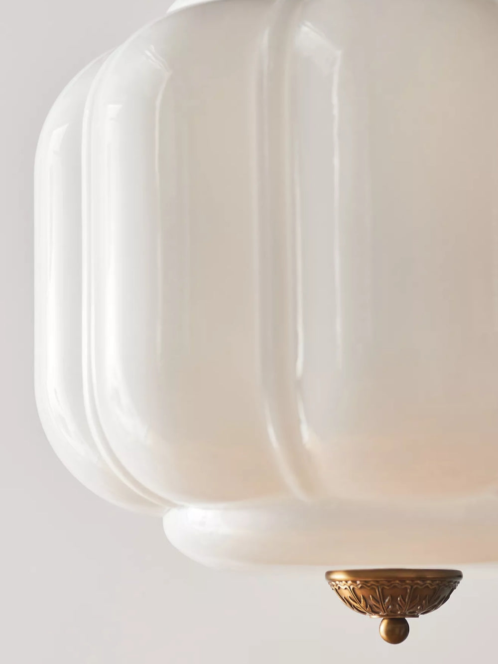 Milk Glass Shade American Vintage Chandelier Elegant Ceiling Light