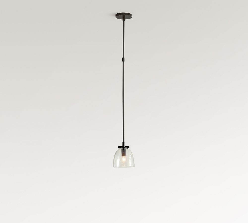 Suspension Auria en métal et laiton – Finition vintage avec abat-jour en verre
