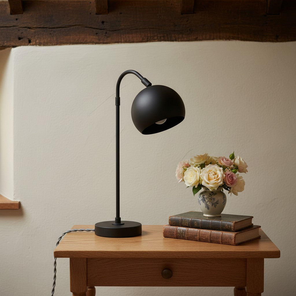 Ornato Luxe Modern Accent Table Lamp - Stylish Home Light