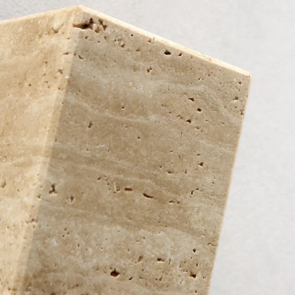 Natural Stone Wall Sconces - Organic Textured Stone Illumination