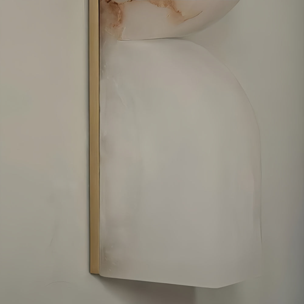Alabaster Wall Sconce - Premium Stone Wall Light