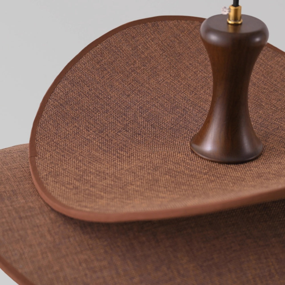 Suspension boule en verre bohème - Suspension de cuisine moderne en rotin