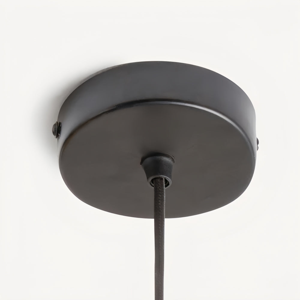 Havion Modern Cocoon Pendant Lamp - White Polymer Shade for Bedroom