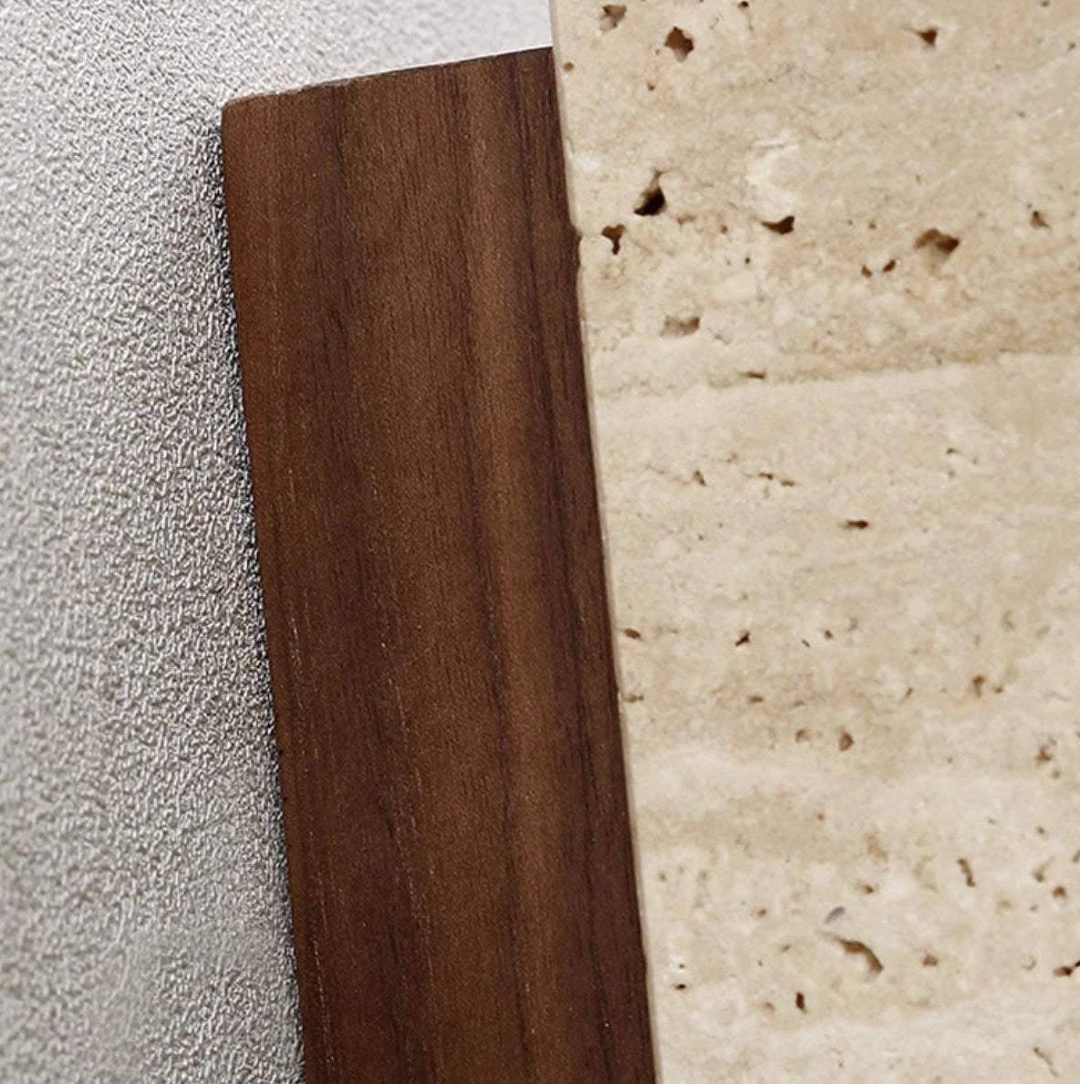 Natural Stone Wall Sconces - Organic Textured Stone Illumination