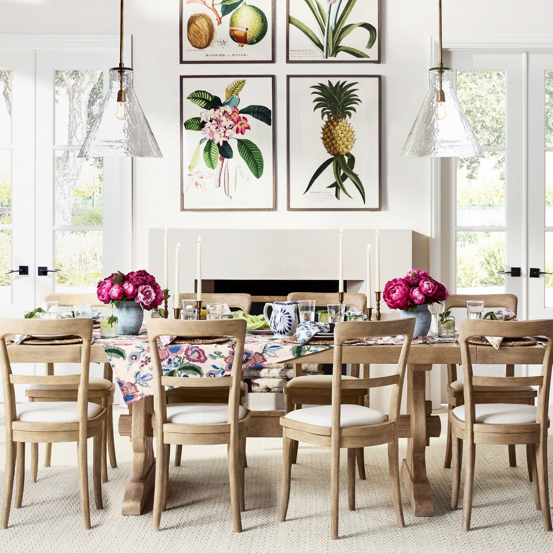 Glavira Recycled Glass Pendant Collection - Modern Kitchen Lighting