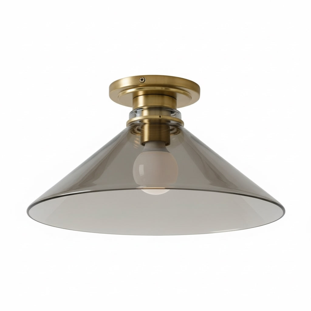 Aurenza Timeless Flush Mount Light - Farmhouse Design with Simple Elegant Charm