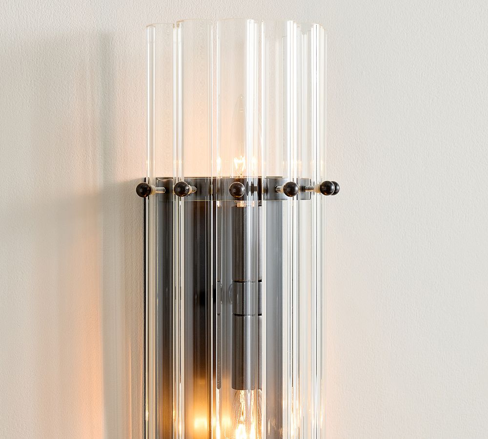 Lumora Crystal Wall Sconce – Elegant Lighting for Hallway & Bedroom