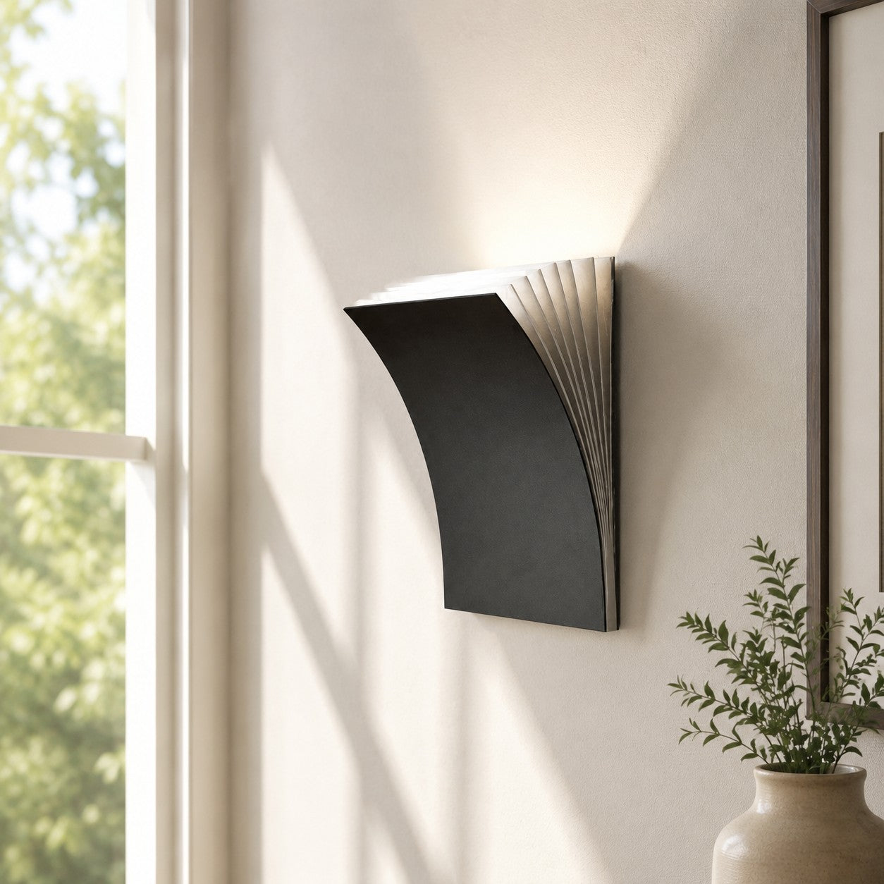 Curved LED Wall Sconce 8