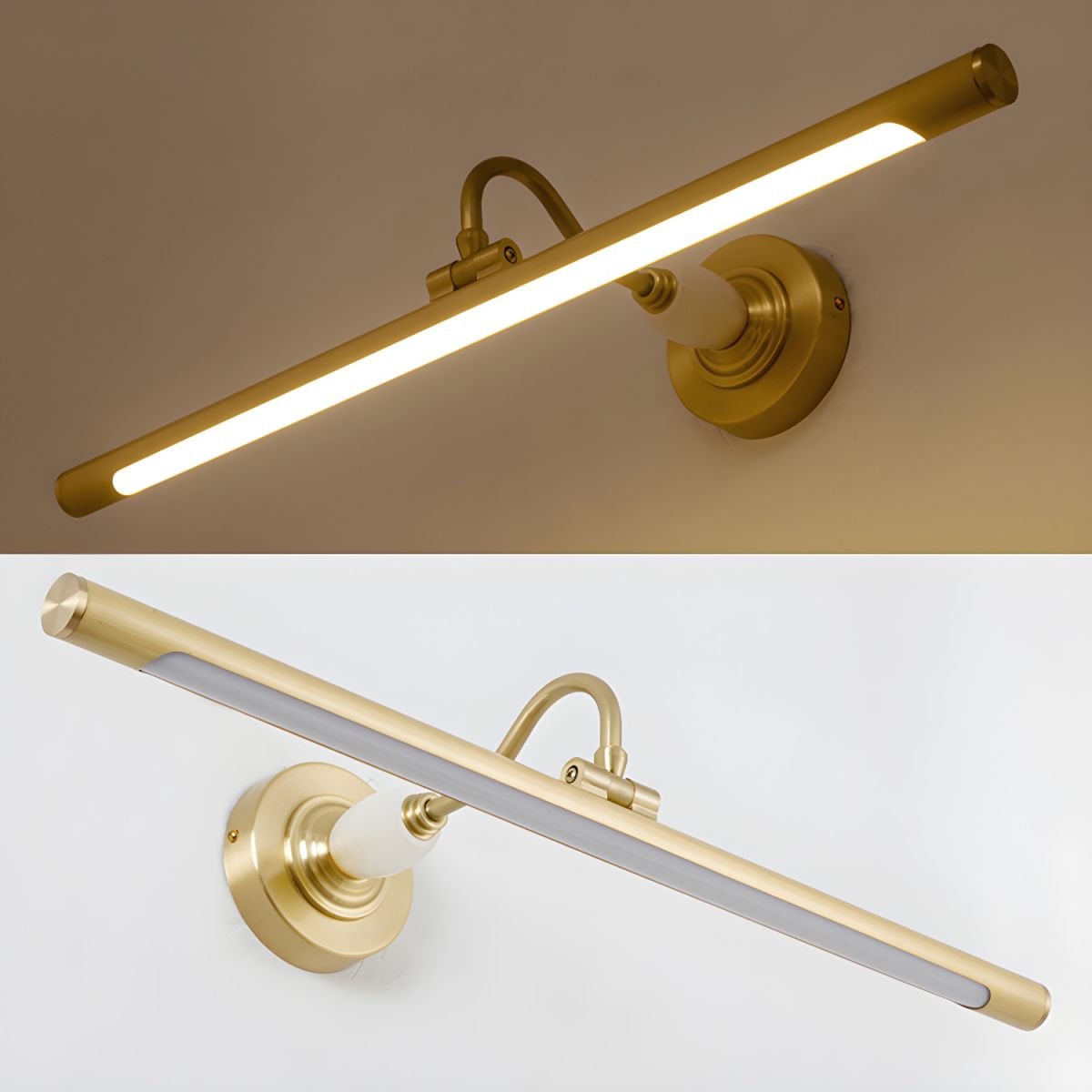 Acrylic Shade Metal Wall Light