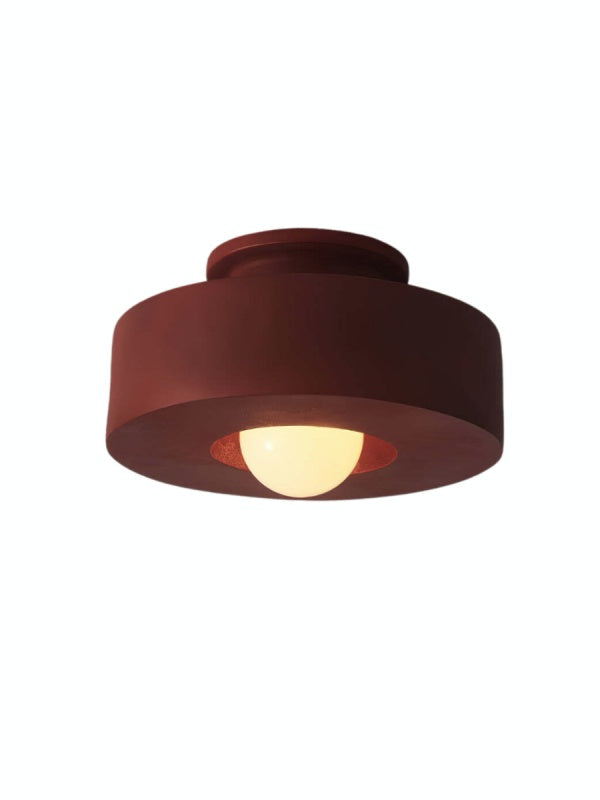 Sophisticated Resin Ceiling Hanging Lamp - Red Green Black