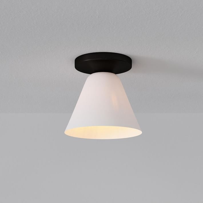 Plafonnier encastré Conica Cone – Plafonnier en verre pour espaces modernes