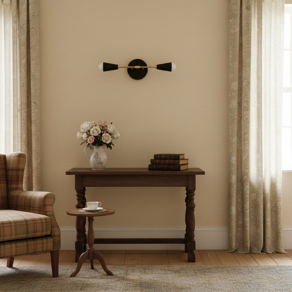 Mobilux Line Minimalist Vanity Light Fixture - Mid Century Bathroom Sconce