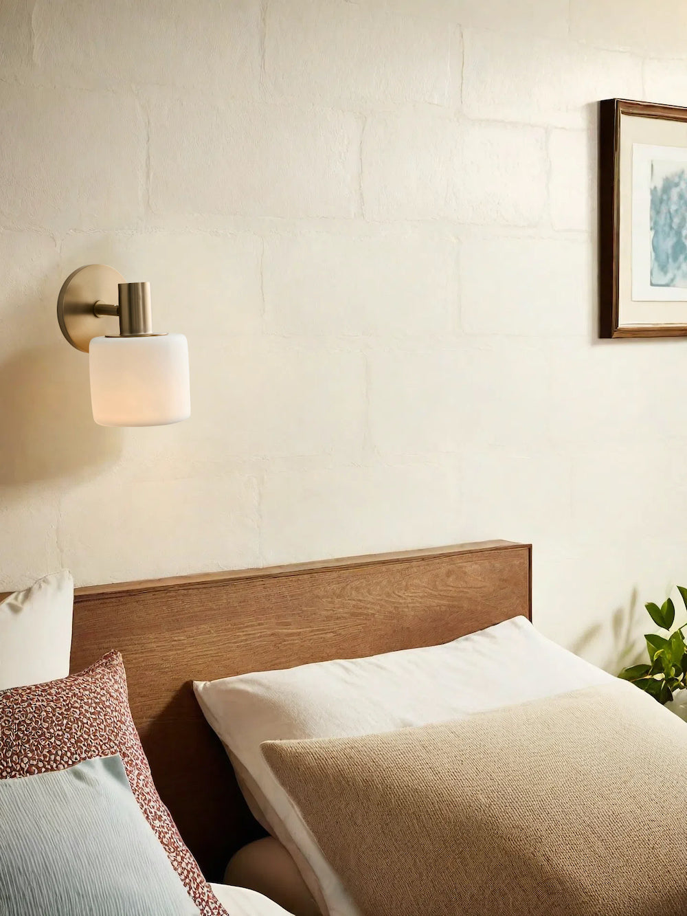 Decorative Porcelain Flush Mount Wall Sconce