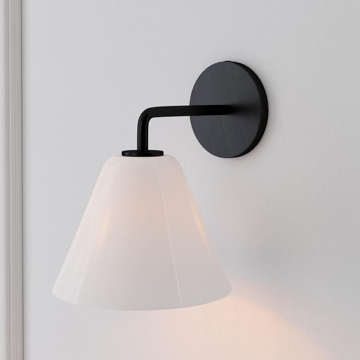Applique murale Conica Cone - Éclairage moderne en verre à 1, 2 ou 3 lumières
