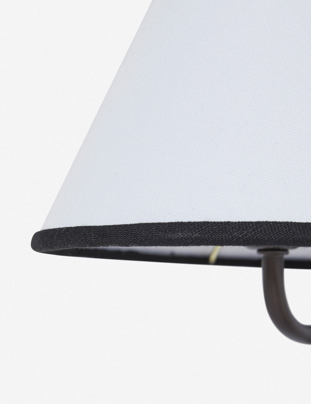 Kulo Fabric Wall Light-Modern Double Arm Linen Wall Sconce for Living Room