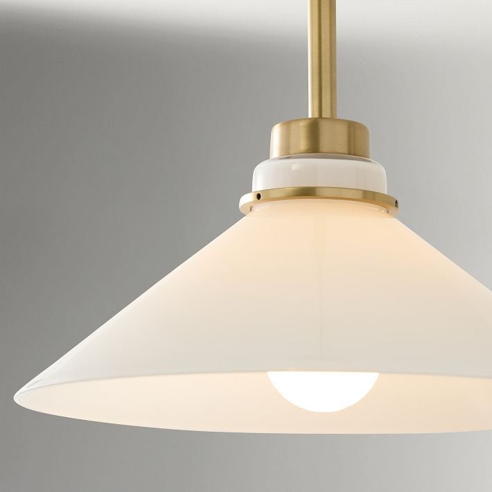 Aurenza Modern Farmhouse Pendant Light - Adjustable Shade for Warm Ambiance