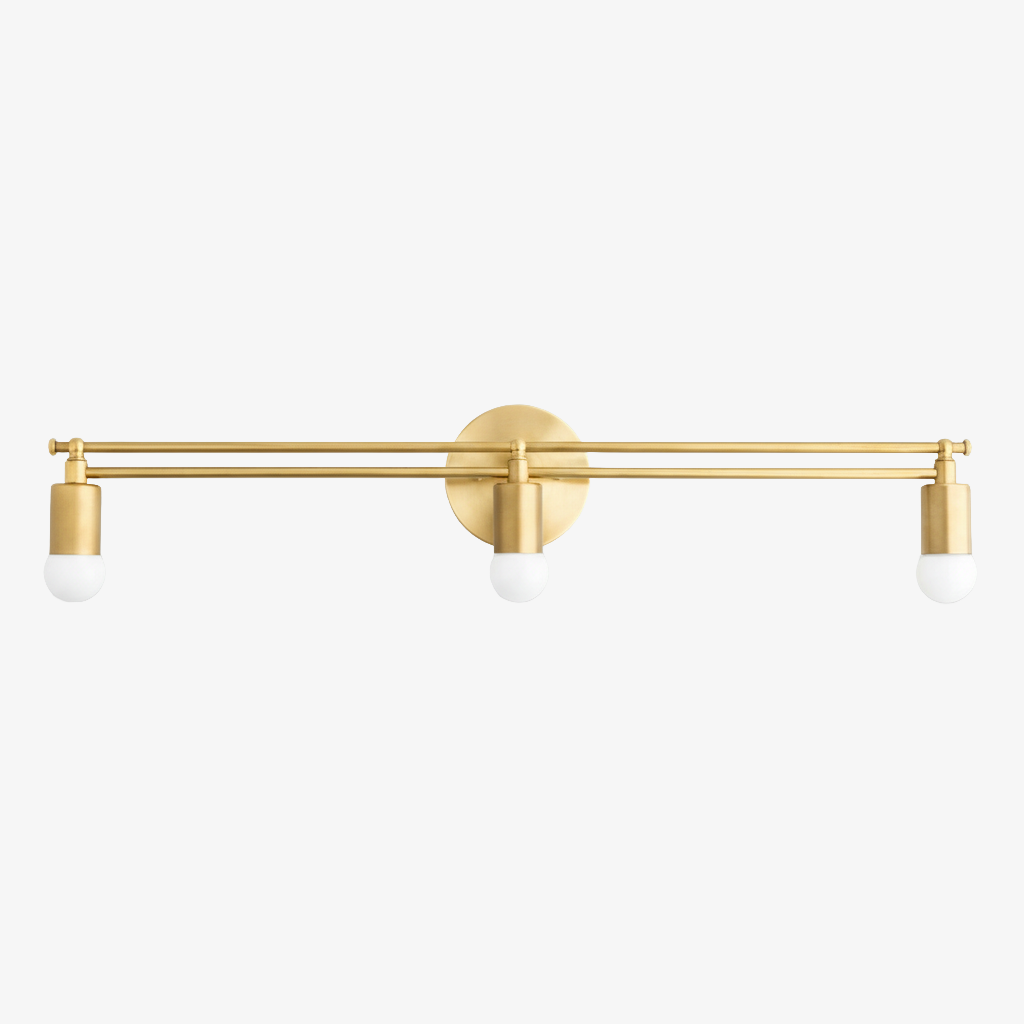 Mobilux Line Modern Vanity Light - Bathroom Wall Fixture in Art Deco Style