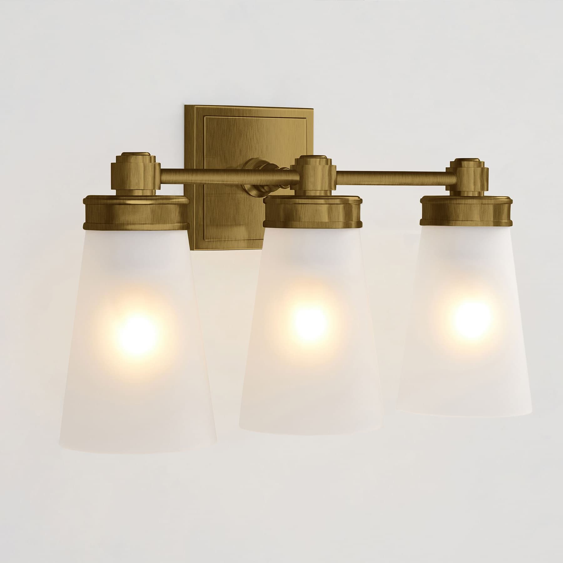 Derlina Wall Sconce Light - Zinc Alloy with Glass Shade in Modern Finishes
