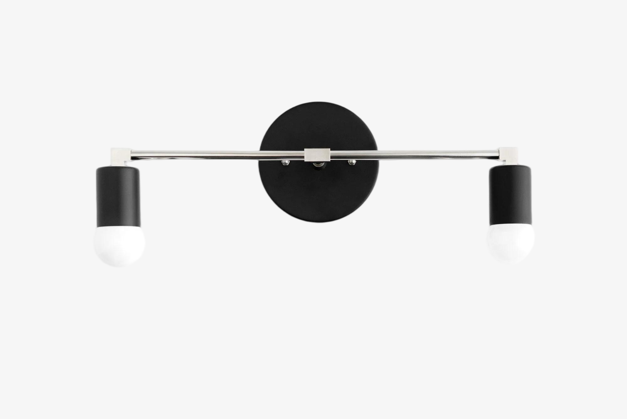 Mobilux Line industrial Bathroom Vanity Light - Minimalist Wall Sconce - Elegant Fixture