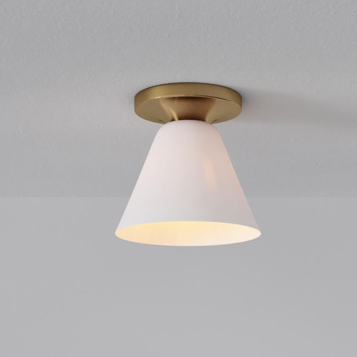 Plafonnier encastré Conica Cone – Plafonnier en verre pour espaces modernes