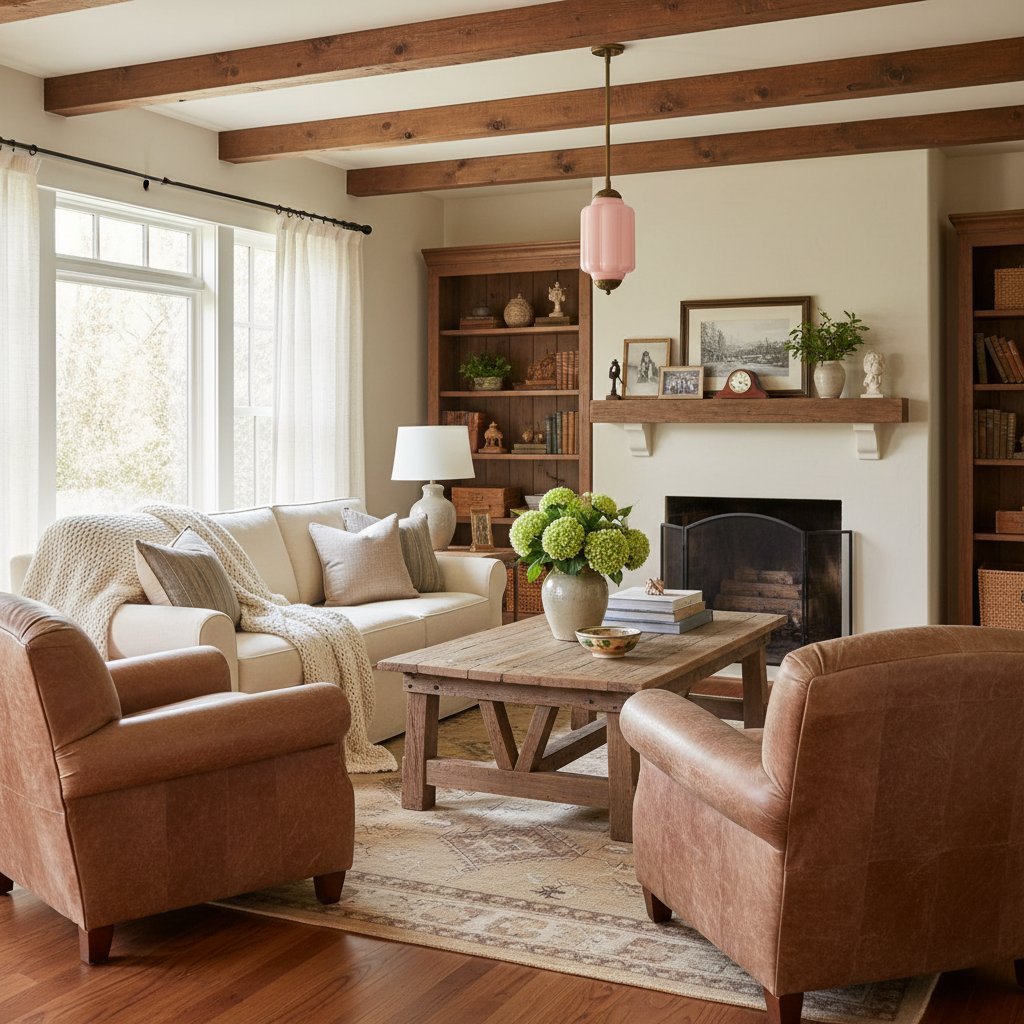 Eloise Vintage Glass Chandelier - Milk Glass Home Accent