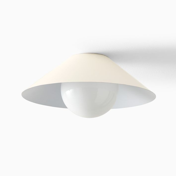 Plafonnier semi-encastré Brivana - Éclairage moderne pour la maison